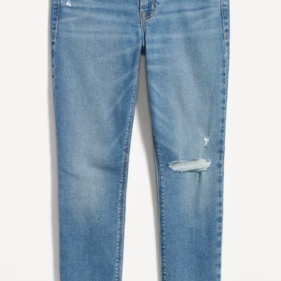 NWT Old Navy Mid-Rise Rockstar Super-Skinny Ankle Jeans - Picture 3 of 11